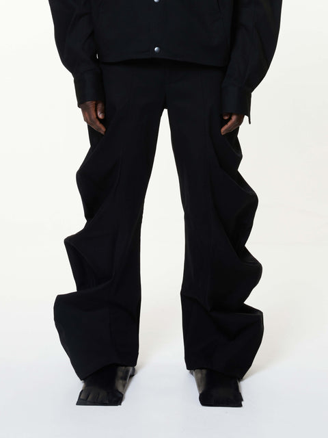 Deflated Signature Denim Trousers