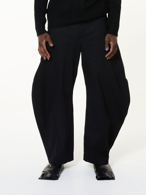 Limo Denim Trousers - Black