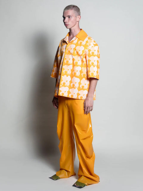 Dancing Figures Shirt - Yellow