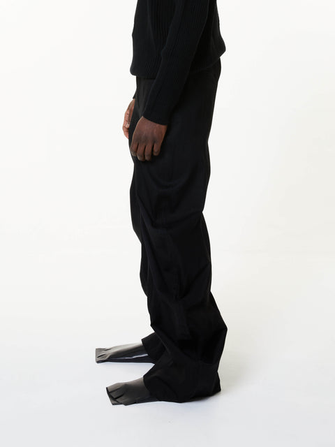Deflated Signature Denim Trousers