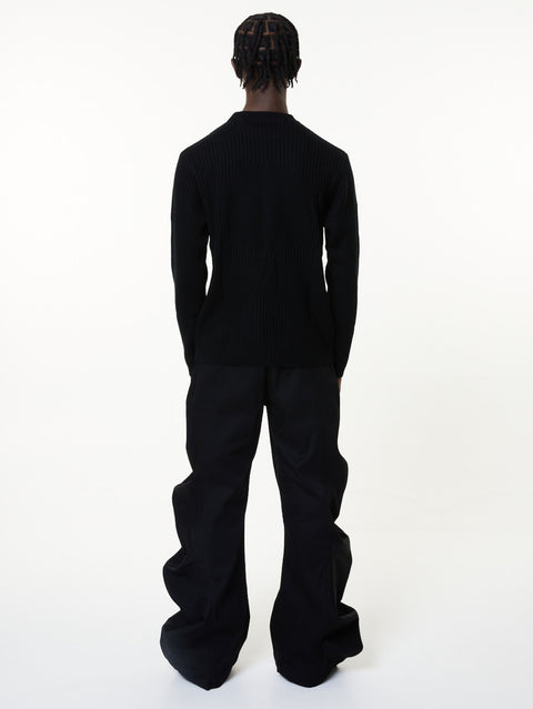 Deflated Signature Denim Trousers