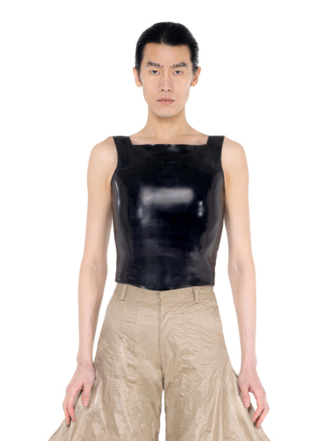 Essential Latex Tank - Black