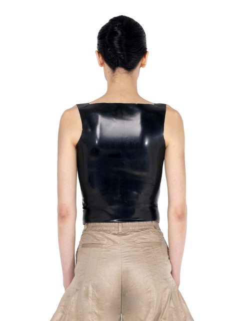 Essential Latex Tank - Black