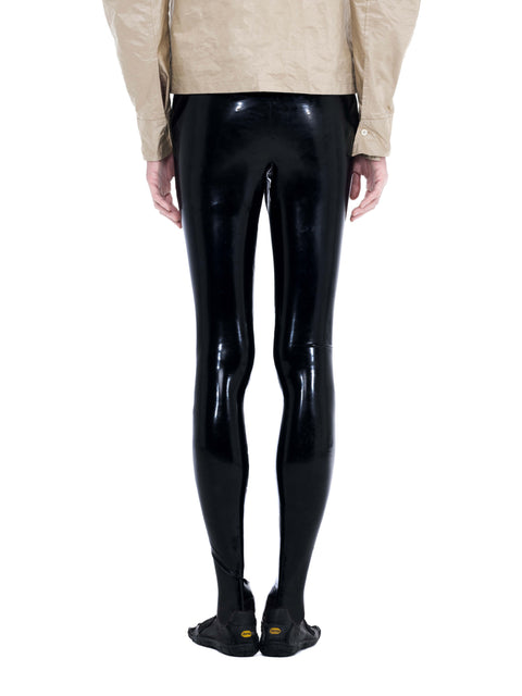 Essential Latex Tights - Black