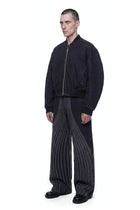 Black Laser Printed Jeans Look 1 HARRI London