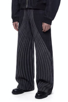 Black Laser Printed Jeans Look 2 HARRI London