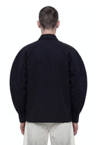 Black Signature Circle Shirt Side View HARRI London