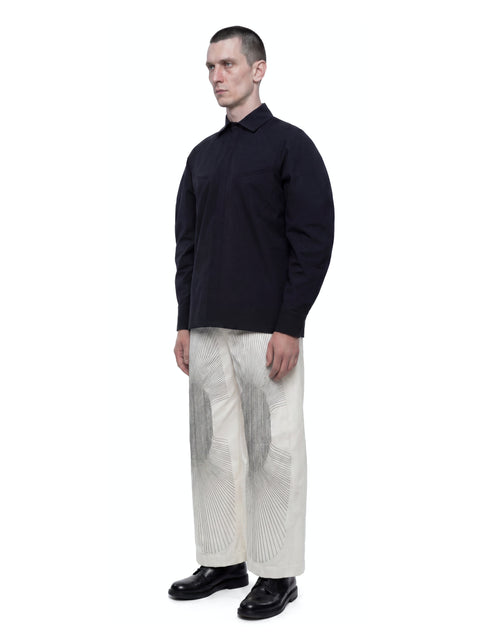Black Signature Circle Shirt Look 1 HARRI London