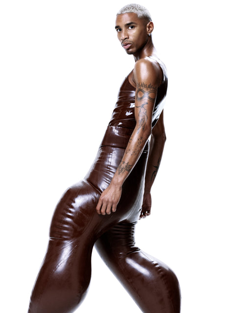 Essential Latex Tank - Brown