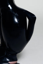HARRI EXCLUSIVE inflatable latex trousers in glossy black with extended inflatable sections