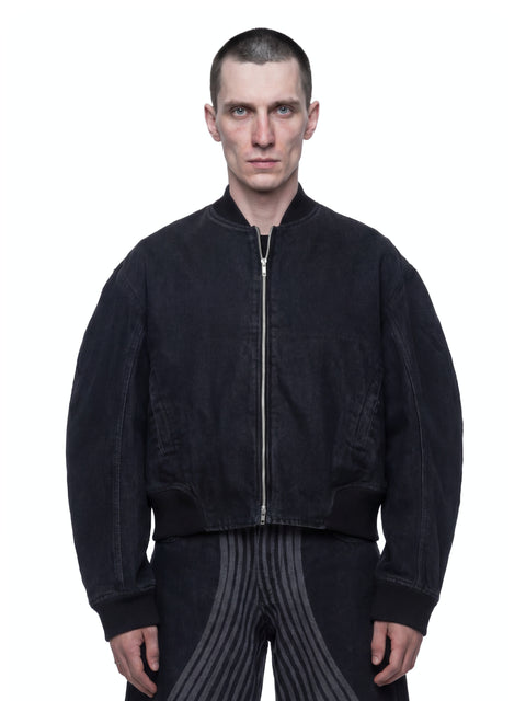 Denim Bomber Jacket HARRI London