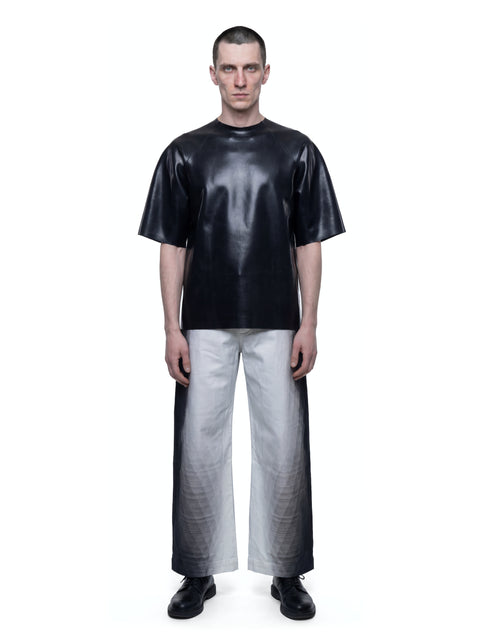 Essential Latex T-Shirt Back View HARRI London