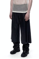 Latex Pleated Trousers Look 2 HARRI London