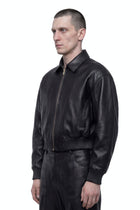 Signature Black Leather Jacket Look 2 HARRI London