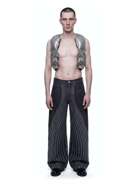 Silver Inflatable Armour Gilet HARRI London