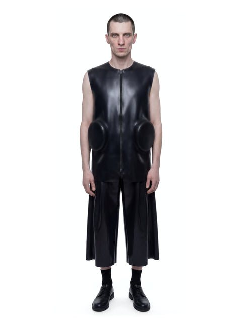 Sleeveless Zip-Up Jacket HARRI London