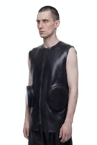 Sleeveless Zip-Up Jacket Look 2 HARRI London