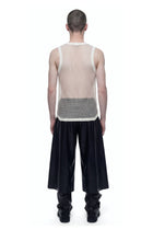 White Mesh Top Detail HARRI London