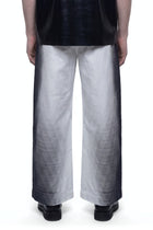 Straight Leg Printed Trousers Side View HARRI London