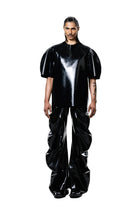 Black Sculptural T-Shirt HARRI London