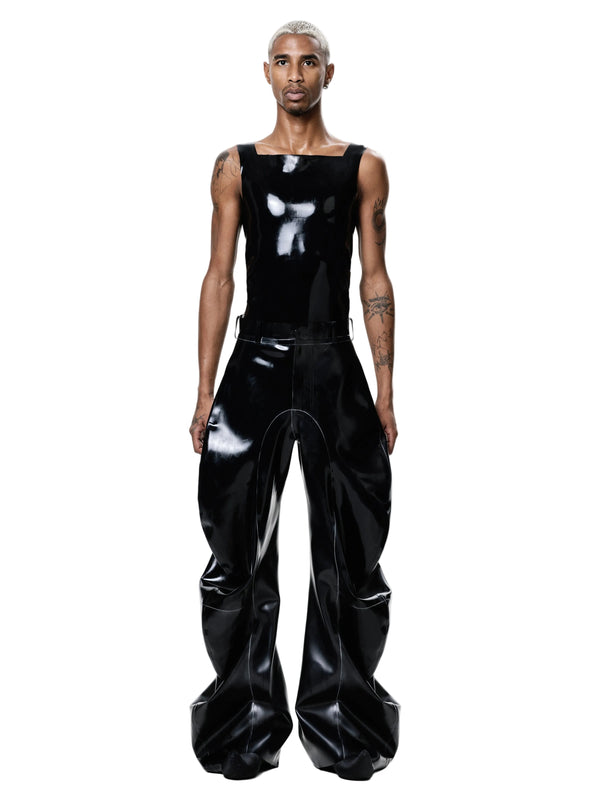 Black Deflated Trousers | Signature Fit